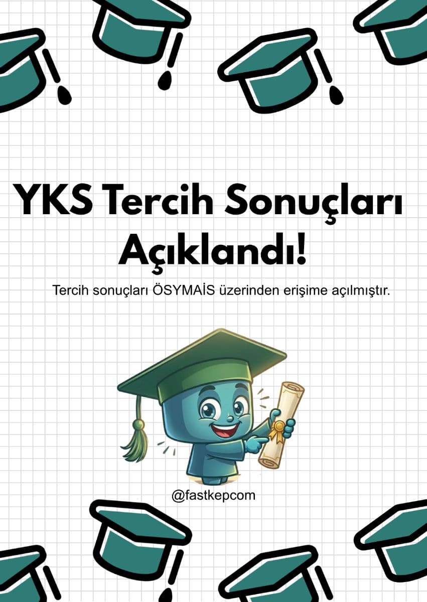 YKS YERLEŞTİRME SONUÇLARI AÇIKLANDI